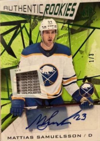 Mattias Samuelsson [Green Autograph Tag] #169