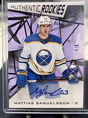 Mattias Samuelsson [Purple Fragment Autograph] #169