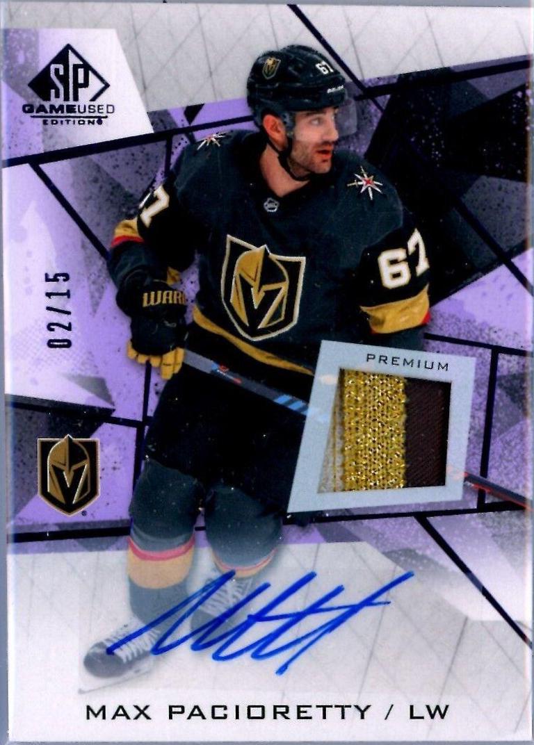 Max Pacioretty [Purple Autograph Premium Memorabilia] #88