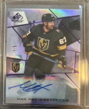 Max Pacioretty [Purple Fragment Autograph] #88