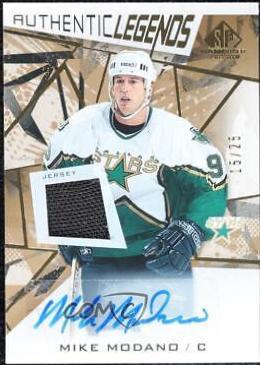 Mike Modano [Gold Autograph Jersey] #115