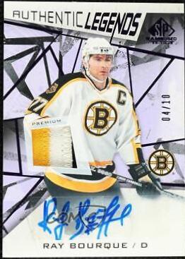 Ray Bourque [Purple Autograph Premium Memorabilia] #119