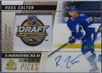 Ross Colton [Gold Autograph Jersey] #158