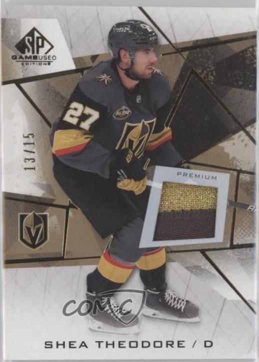 Shea Theodore [Gold Premium Memorabilia] #61