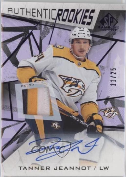 Tanner Jeannot [Purple Autograph Premium Memorabilia] #122