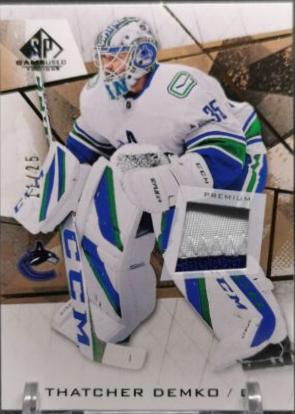 Thatcher Demko [Gold Premium Memorabilia] #33