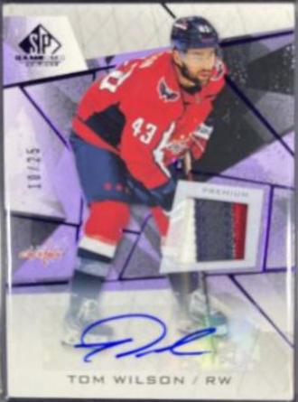 Tom Wilson [Purple Autograph Premium Memorabilia] #44