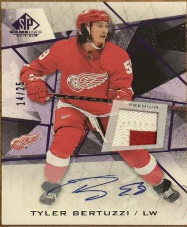 Tyler Bertuzzi [Purple Fragment Autograph] #86
