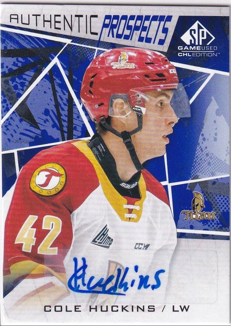 Cole Huckins [Blue Autograph] #69