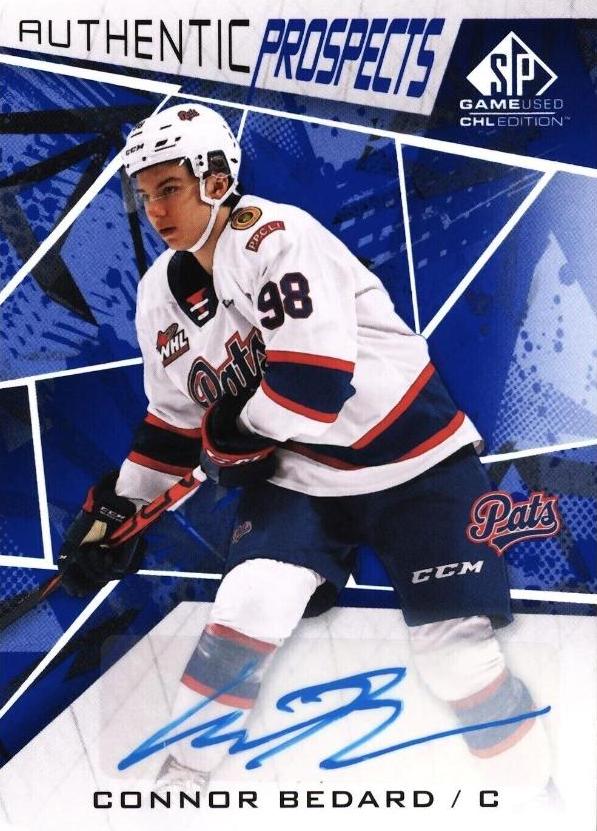 Connor Bedard [Blue Autograph] #2