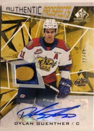 Dylan Guenther [Gold Autograph Patch] #18