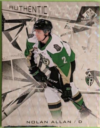 Nolan Allan [Silver Foilboard] #10