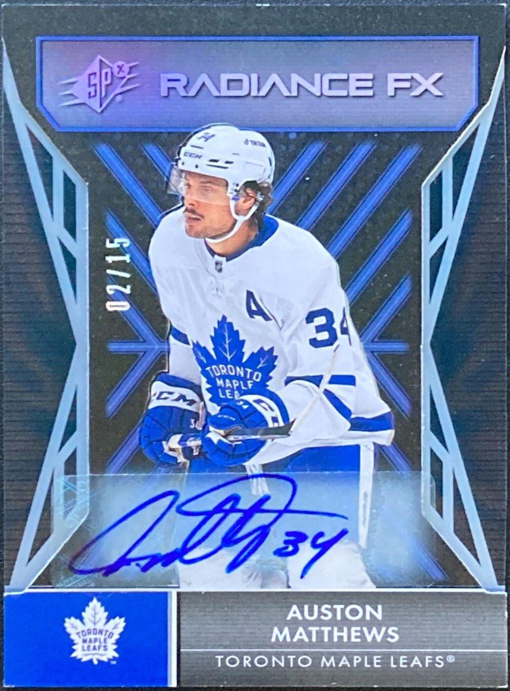 Auston Matthews [Autograph] #RFX-2