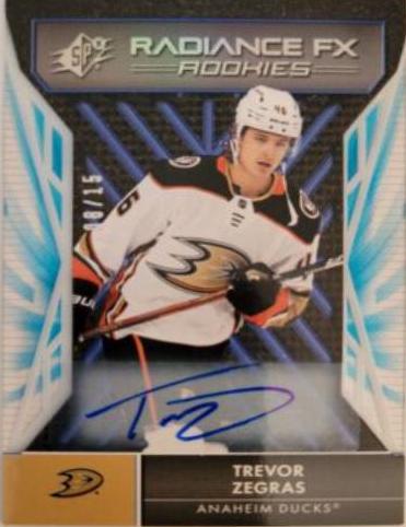 Trevor Zegras [Autograph] #RFX-52