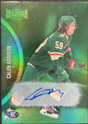 Calen Addison [Green Autograph] #162