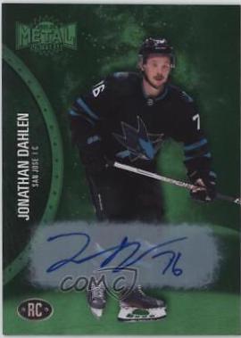 Jonathan Dahlen [Green Autograph] #197