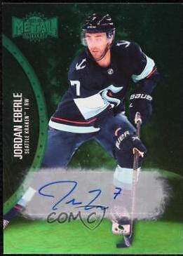 Jordan Eberle [Green Autograph] #97