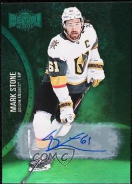 Mark Stone [Green Autograph] #80