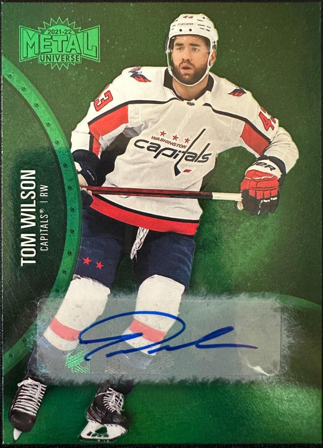 Tom Wilson [Green Autograph] #57