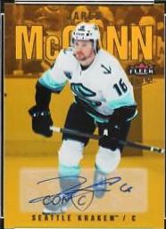 Jared McCann [Gold Foil Autograph] #56