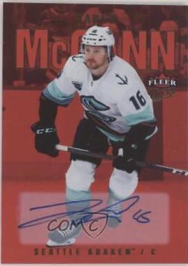 Jared McCann [Red Foil Autograph] #56