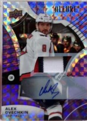 Alex Ovechkin [Purple Diamond Autograph Patch] #43