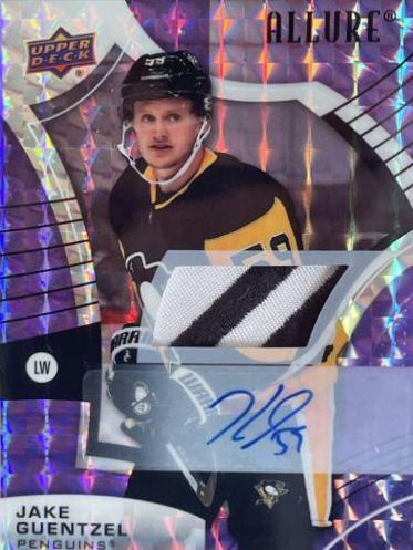 Jake Guentzel [Purple Diamond Autograph Patch] #78