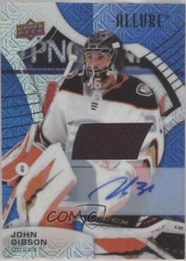John Gibson [Blue Line Autograph Jersey] #20