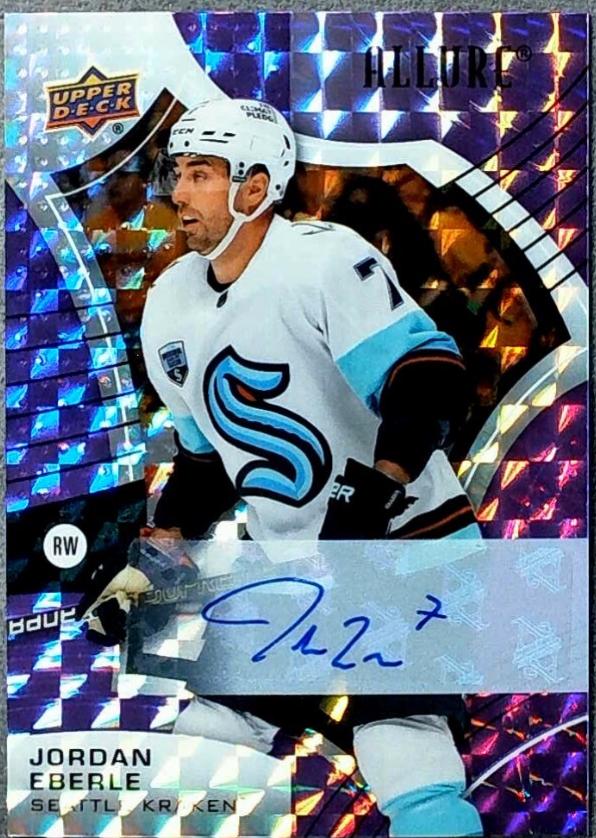 Jordan Eberle [Purple Diamond Autograph] #67