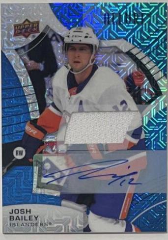 Josh Bailey [Blue Line Autograph Jersey] #49