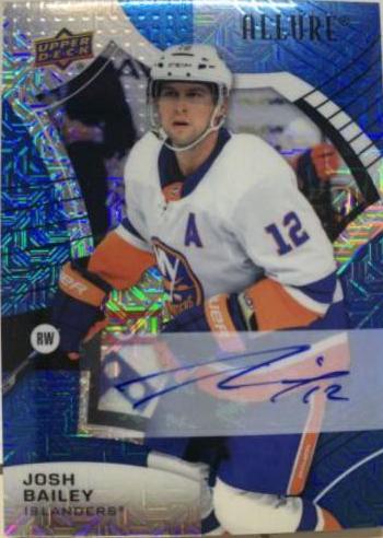 Josh Bailey [Blue Line Autograph] #49