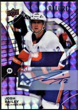 Josh Bailey [Purple Diamond Autograph Patch] #49
