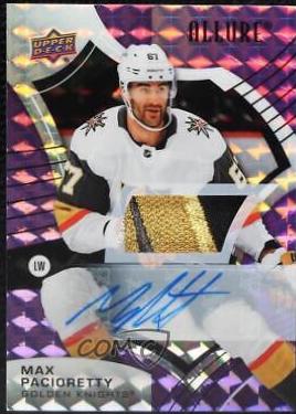 Max Pacioretty [Purple Diamond Autograph Patch] #38