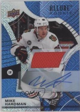 Mike Hardman [Blue Line Autograph Jersey] #111