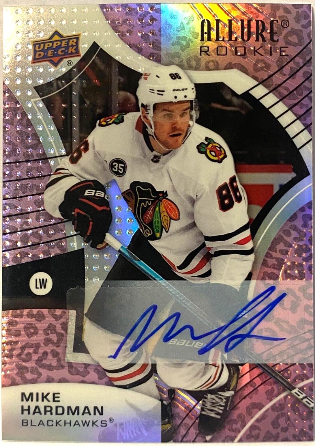 Mike Hardman [Pink Leopard Autograph] #111