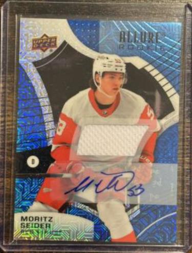 Moritz Seider [Blue Line Autograph Jersey] #130