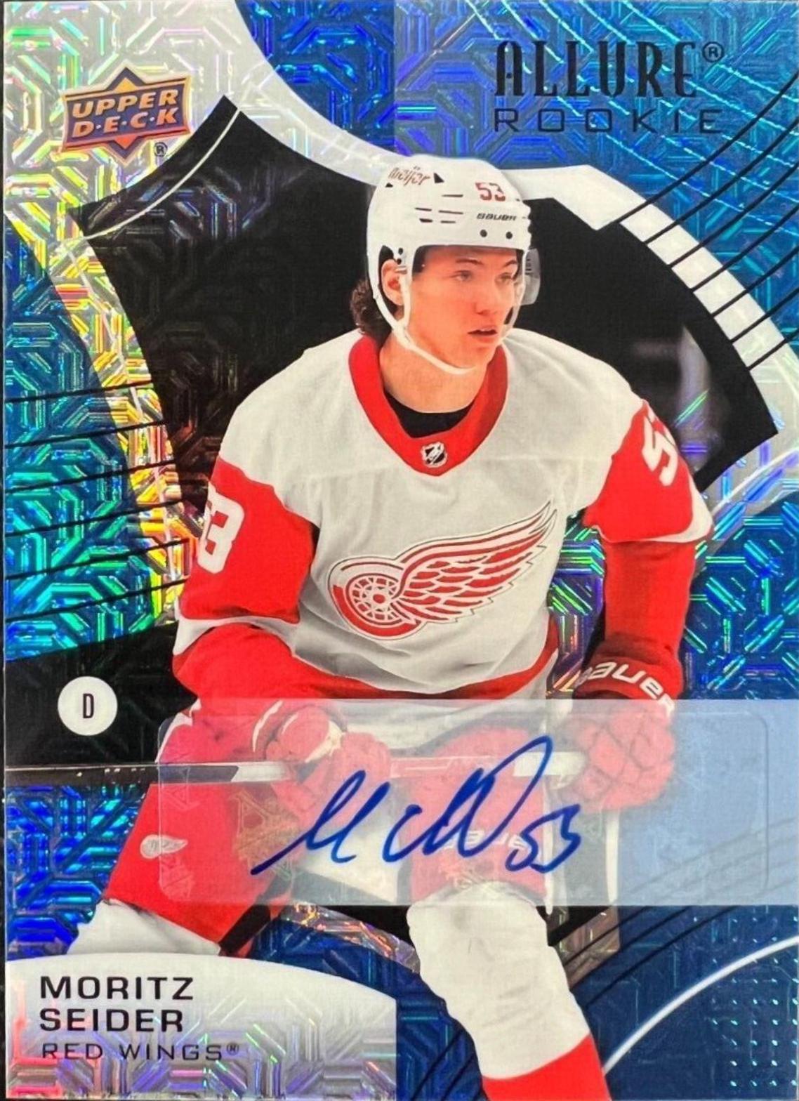 Moritz Seider [Blue Line Autograph] #130