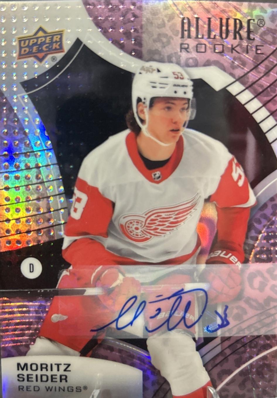 Moritz Seider [Pink Leopard Autograph] #130