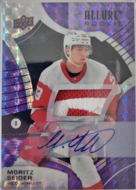 Moritz Seider [Purple Diamond Autograph Patch] #130