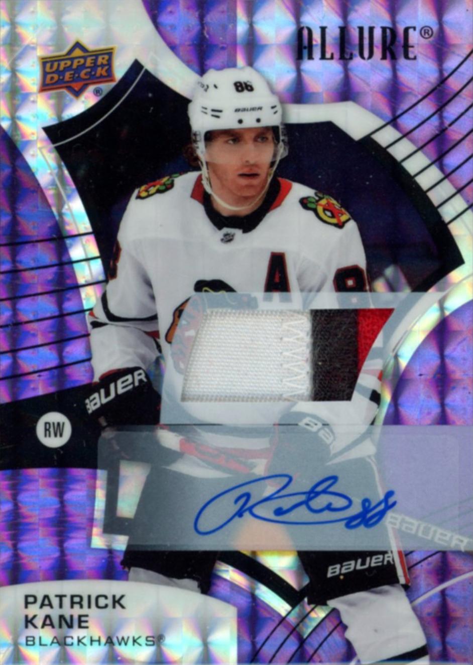 Patrick Kane [Purple Diamond Autograph Patch] #48