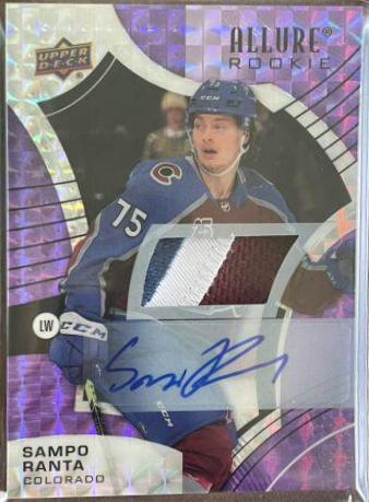 Sampo Ranta [Purple Diamond Autograph Patch] #141