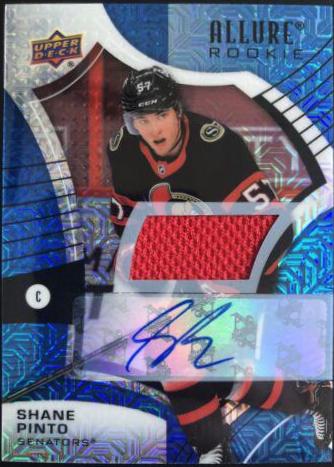 Shane Pinto [Blue Line Autograph Jersey] #138