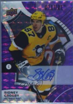 Sidney Crosby [Purple Diamond Autograph] #4