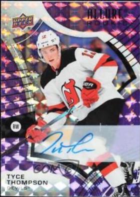 Tyce Thompson [Purple Diamond Autograph] #129