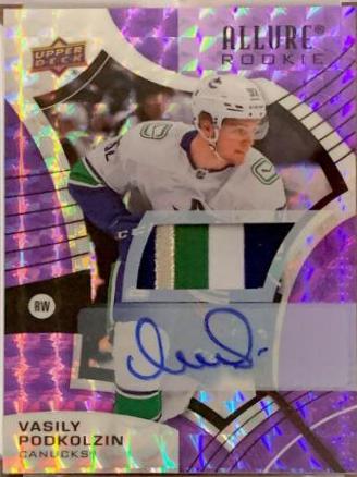 Vasily Podkolzin [Purple Diamond Autograph Patch] #107