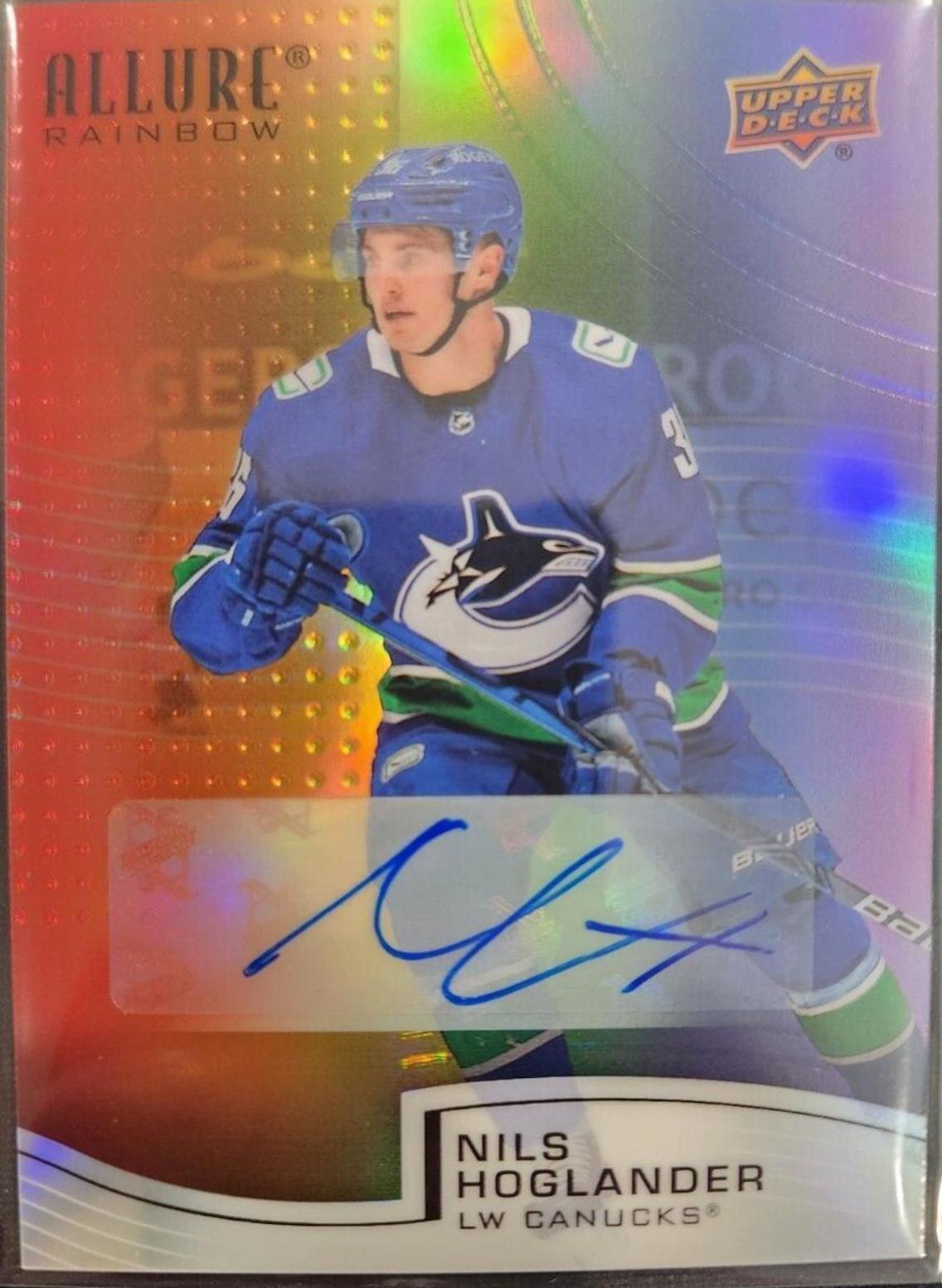 Nils Hoglander [Full Autograph] #R-54