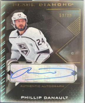 Phillip Danault [Pure Black Autograph] #BDB-PD
