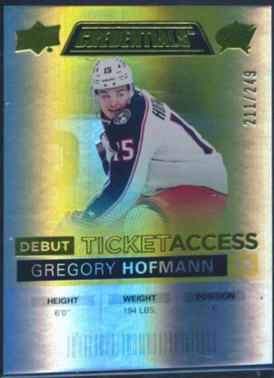 Gregory Hofmann [Yellow] #70