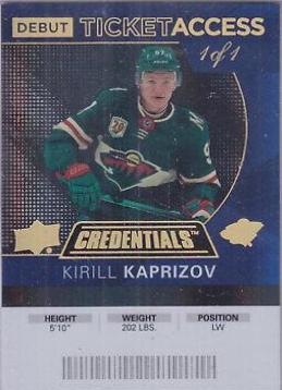 Kirill Kaprizov [Black] #12