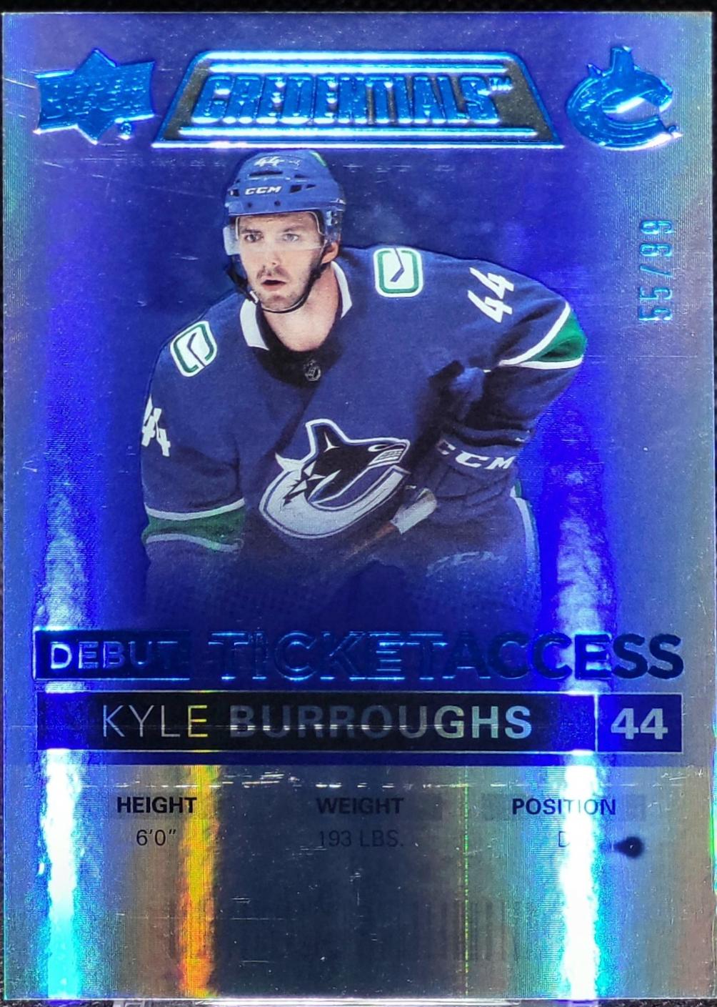 Kyle Burroughs [Blue] #87